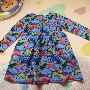 Mini Boden Colorful Cloud Dress